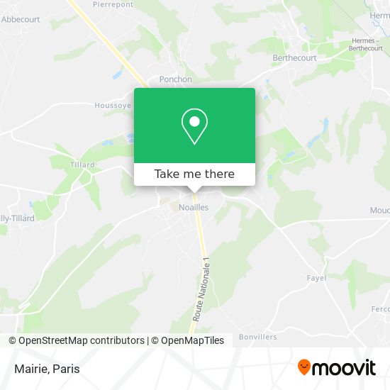 Mairie map