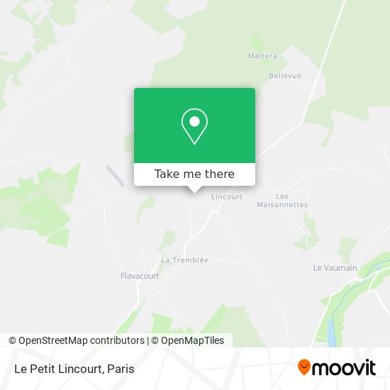 Le Petit Lincourt map