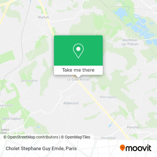 Mapa Cholet Stephane Guy Emile