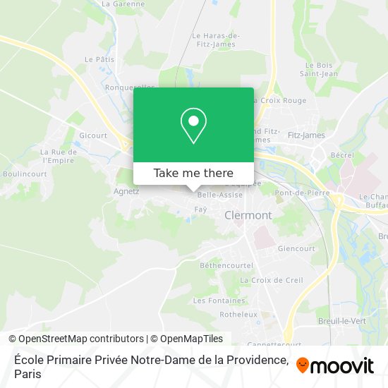 Mapa École Primaire Privée Notre-Dame de la Providence