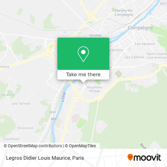 Legros Didier Louis Maurice map