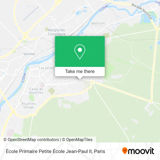 École Primaire Petite École Jean-Paul II map