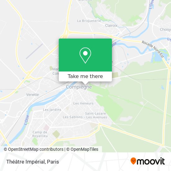 Théâtre Impérial map