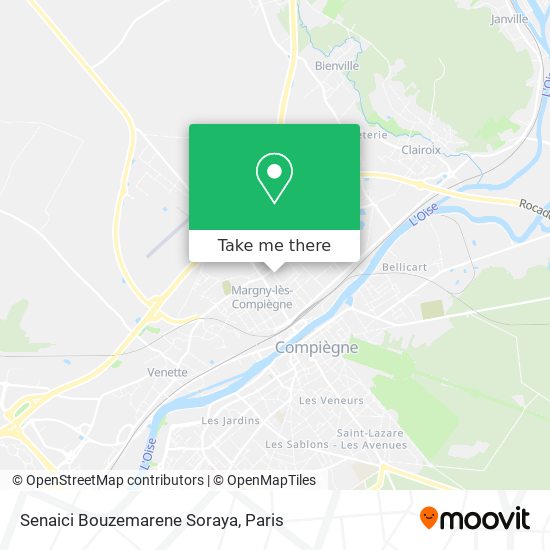 Senaici Bouzemarene Soraya map