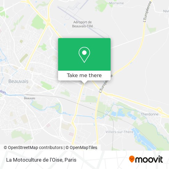 La Motoculture de l'Oise map