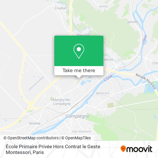 École Primaire Privée Hors Contrat le Geste Montessori map