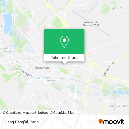 Gang Beng'al map