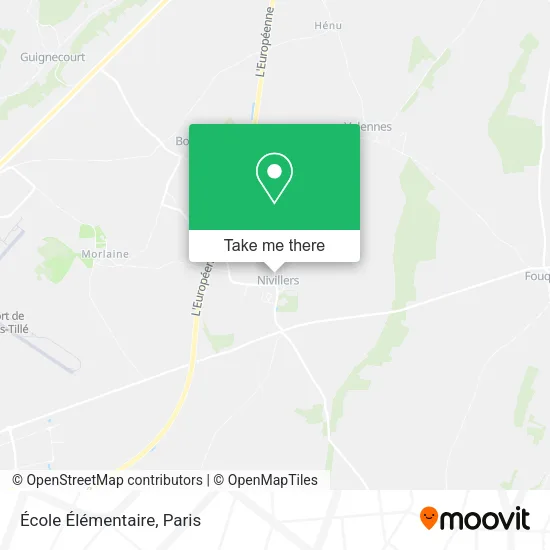 Mapa École Élémentaire