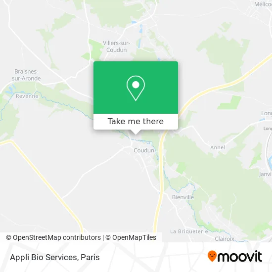 Appli Bio Services map