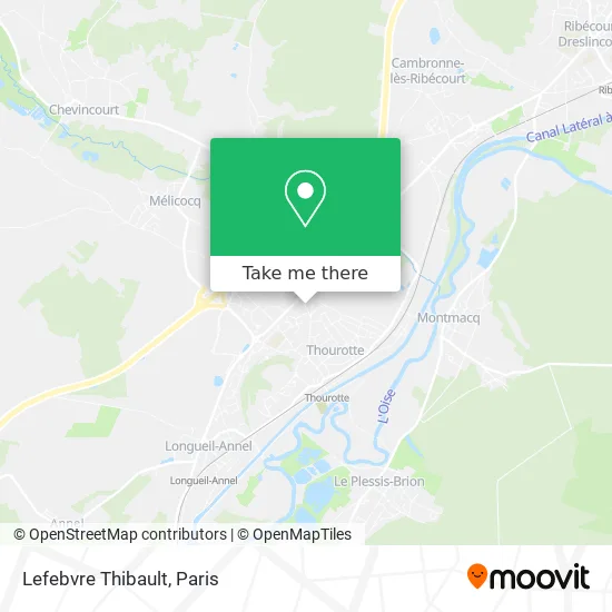 Lefebvre Thibault map