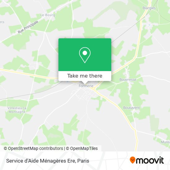 Service d'Aide Ménagères Ere map