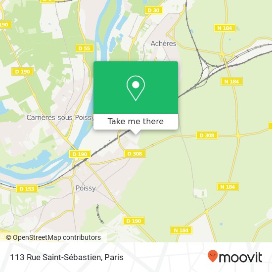 113 Rue Saint-Sébastien map