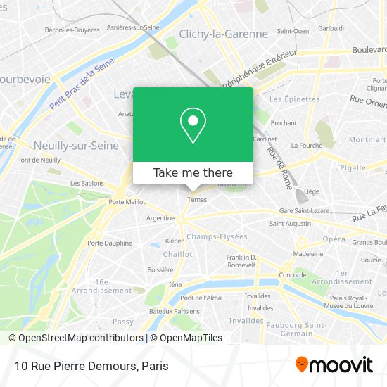 10 Rue Pierre Demours map