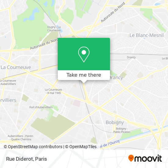 Rue Diderot map