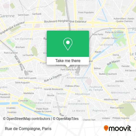 Rue de Compiègne map