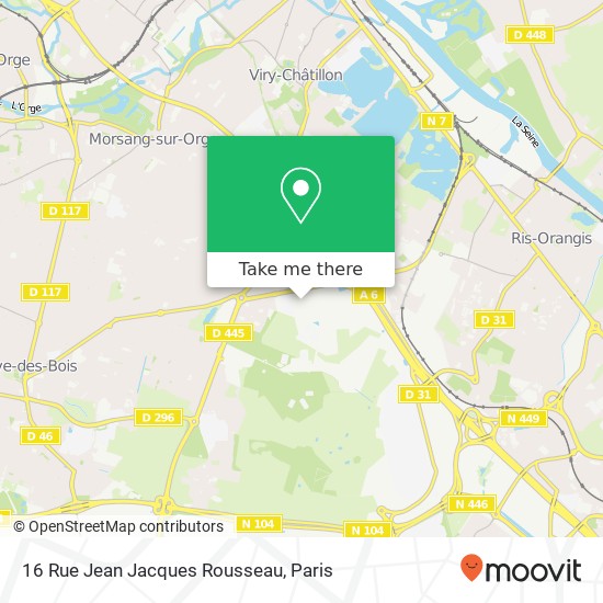 16 Rue Jean Jacques Rousseau map