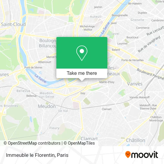 Immeuble le Florentin map