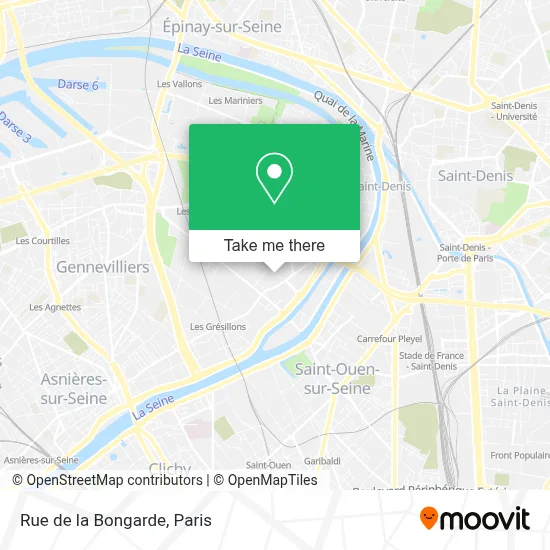 Rue de la Bongarde map