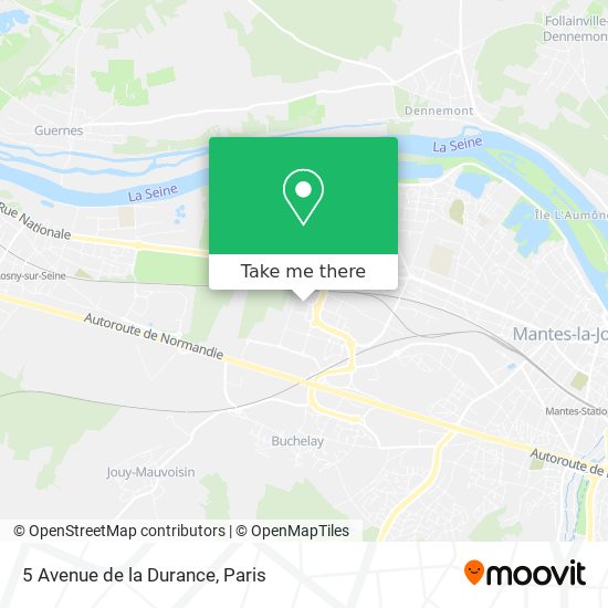 5 Avenue de la Durance map