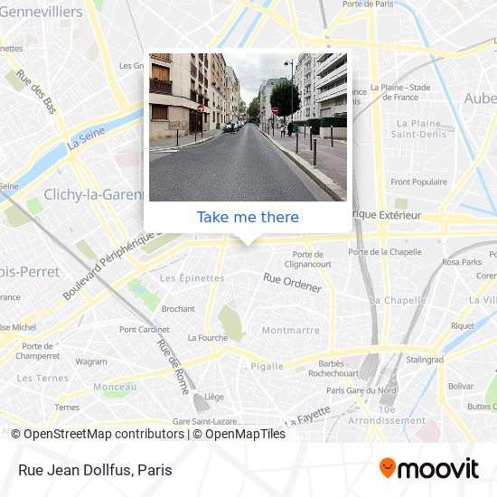 Rue Jean Dollfus map