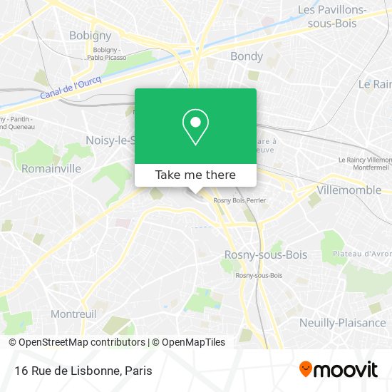 16 Rue de Lisbonne map