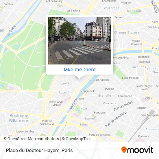 Place du Docteur Hayem map