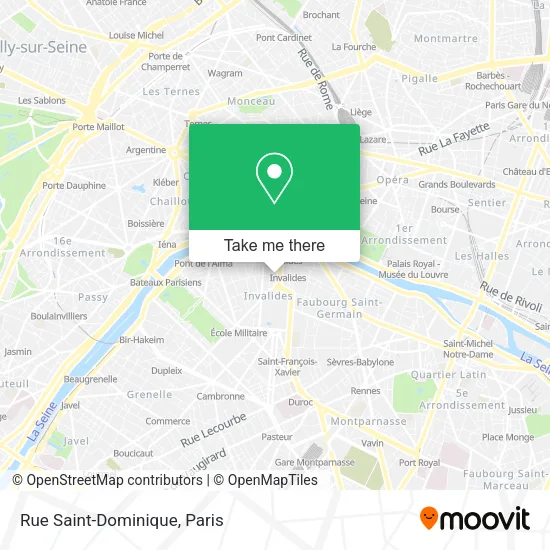 Rue Saint-Dominique map