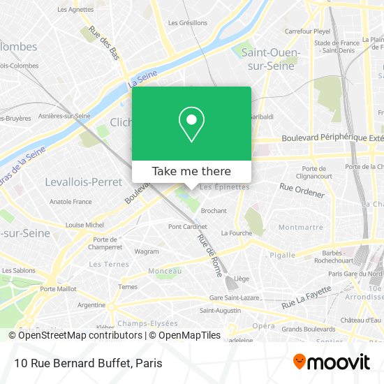 10 Rue Bernard Buffet map