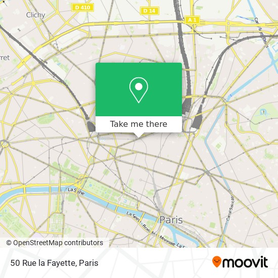 50 Rue la Fayette map