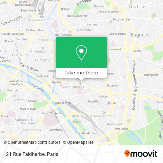 21 Rue Faidherbe map