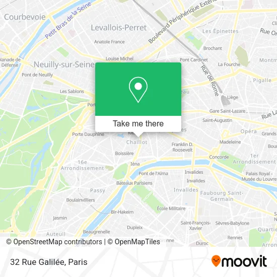 32 Rue Galilée map