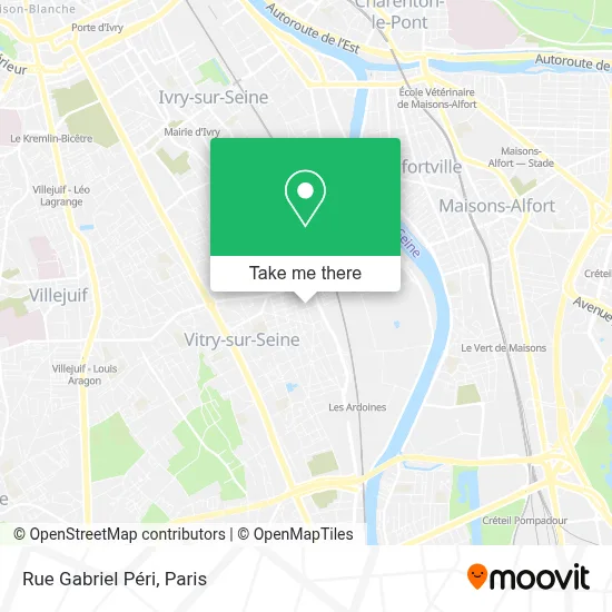 Rue Gabriel Péri map