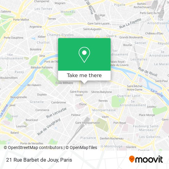 21 Rue Barbet de Jouy map