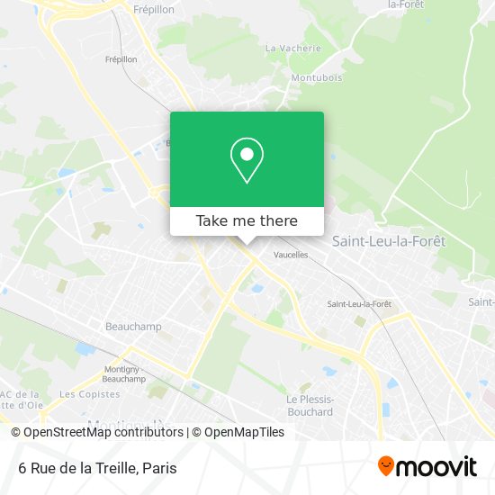 6 Rue de la Treille map