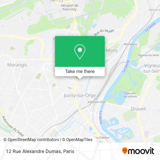 12 Rue Alexandre Dumas map