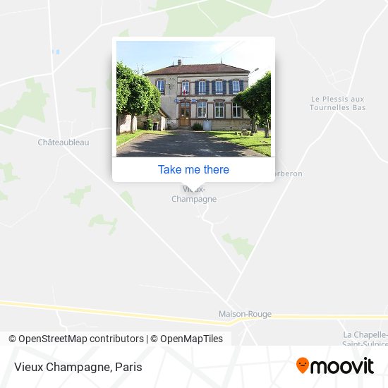 Vieux Champagne map