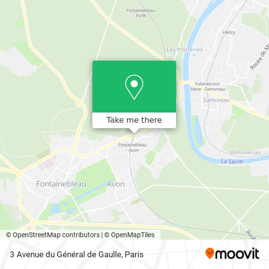 3 Avenue du Général de Gaulle map