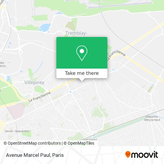 Avenue Marcel Paul map