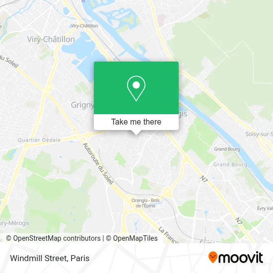 Rue du Moulin À Vent map