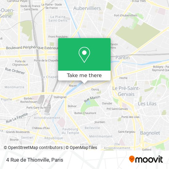 4 Rue de Thionville map