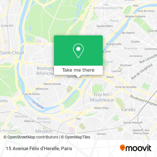 15 Avenue Félix d'Herelle map