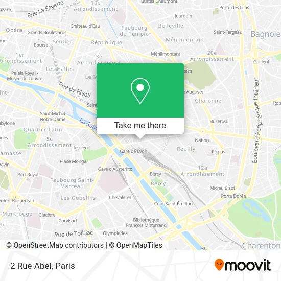 2 Rue Abel map
