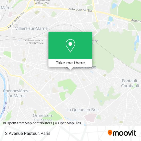 2 Avenue Pasteur map