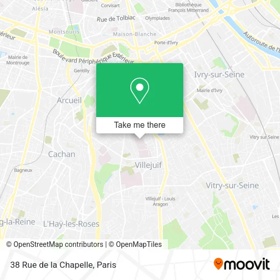 38 Rue de la Chapelle map