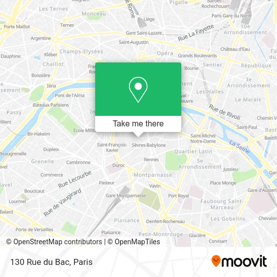 130 Rue du Bac map