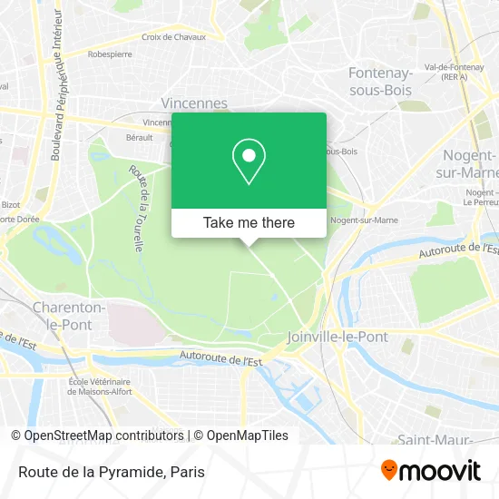 Route de la Pyramide map