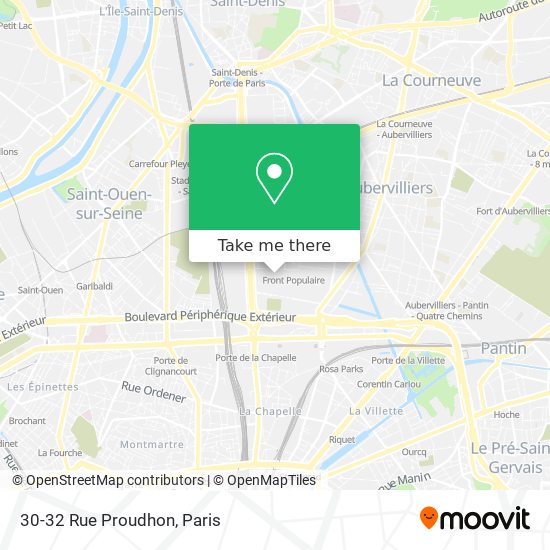 30-32 Rue Proudhon map