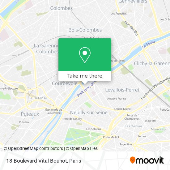 18 Boulevard Vital Bouhot map