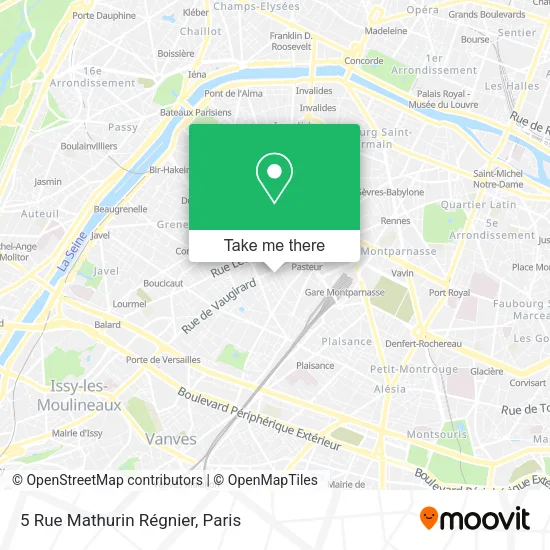 5 Rue Mathurin Régnier map