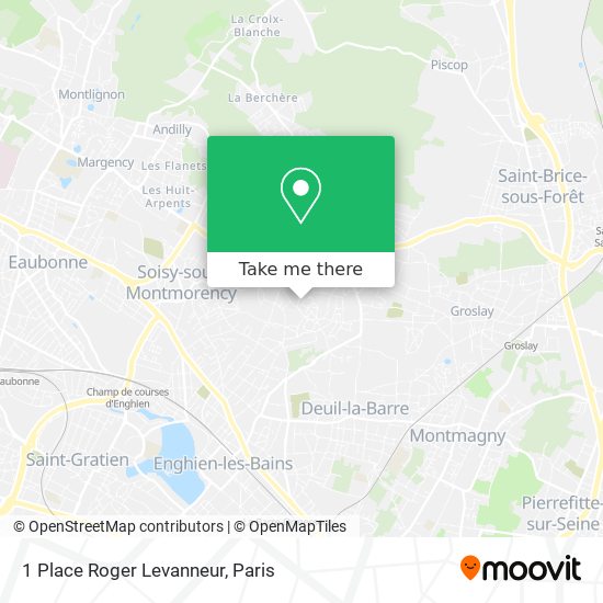 Mapa 1 Place Roger Levanneur